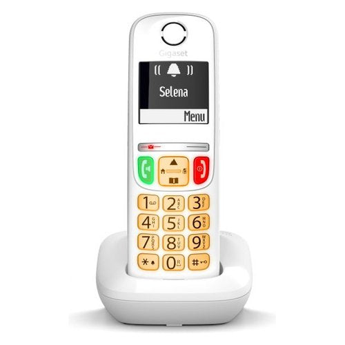 Gigaset E270 Telefono DECT Identificatore di chiamata Bianco