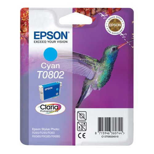 Cartuccia stampante Epson C13T08024021 CLARIA T0802