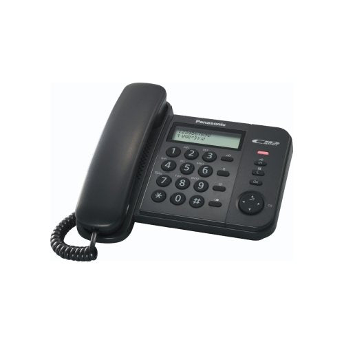 Panasonic KX-TS560EX1B telefono Telefono analogico Identificatore di chiamata Nero