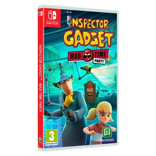 Videogioco Microids 1124507 SWITCH Inspector Gadget Mad Time Party