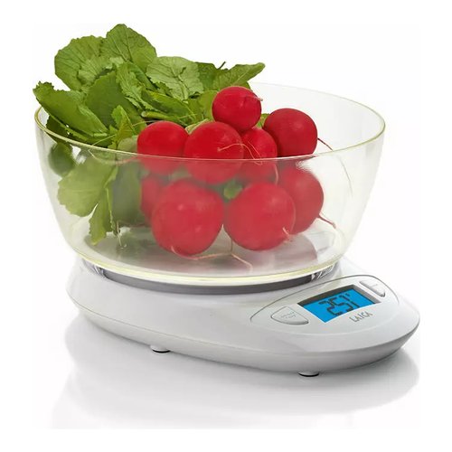 Laica KS1019 bilancia da cucina Bianco Superficie piana Bilancia da cucina elettronica