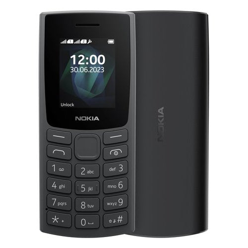 Cellulare Nokia 105 2023 Dual Sim Charcoal Charcoal
