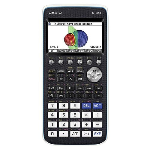 Calcolatrice Casio FX CG50 W EH FX SERIES Natural V.P.A.M. Certificata
