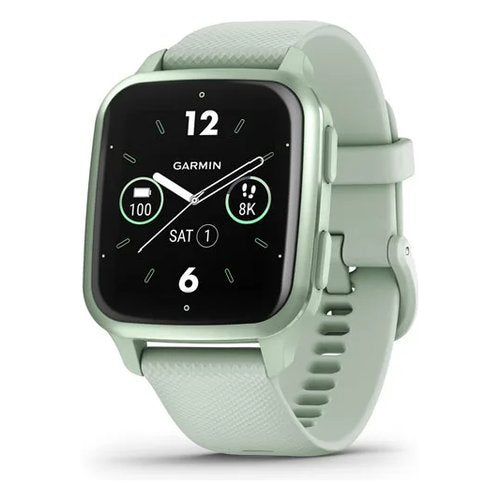 Smartwatch Garmin 010 02701 12 VENU Sq 2 Cool mint e Metallic mint