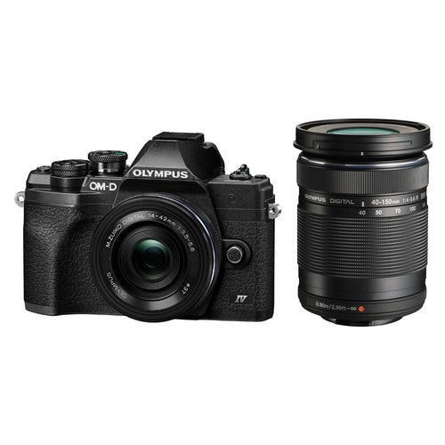 Fotocamera mirrorless Olympus E M10 MARK IV Kit 14 42 EZmm + ED 40 150