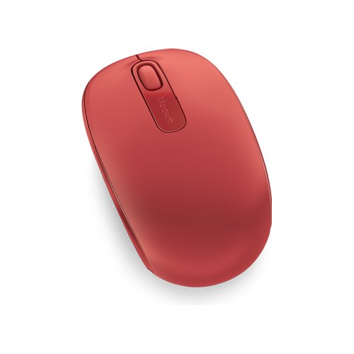 Mouse Microsoft U7Z 00034 MOBILE 1850 Wireless Rosso Rosso