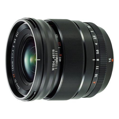 Obiettivo fotografico Fujifilm 16463670 X SERIES Xf 16mm F1.4 R Wr Bla