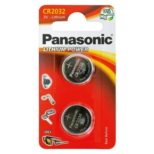Batteria CR2032 Panasonic CR 2032EL 2B