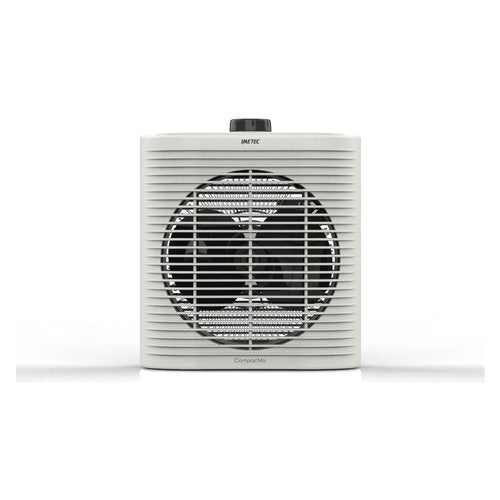 Imetec Compact Air, Termoventilatore piccolo e potente, Stufetta Elettrica, 2000 W, maniglia integrata, temperatura regolabile, funzione antigelo, dispositivo di protezione dai surriscaldamenti
