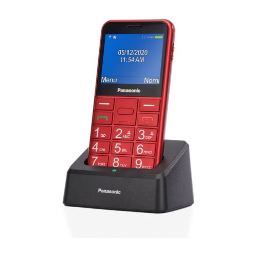 Cellulare Panasonic KXTU155EXRN SENIOR Red Red