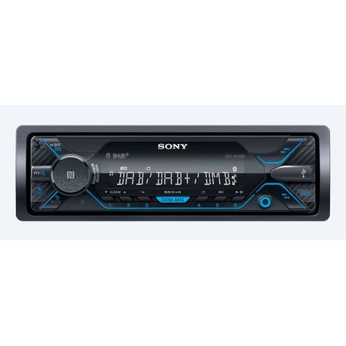 Autoradio Sony DSX A510KIT EUR EXTRA BASS Bluetooth Black e Blue Black