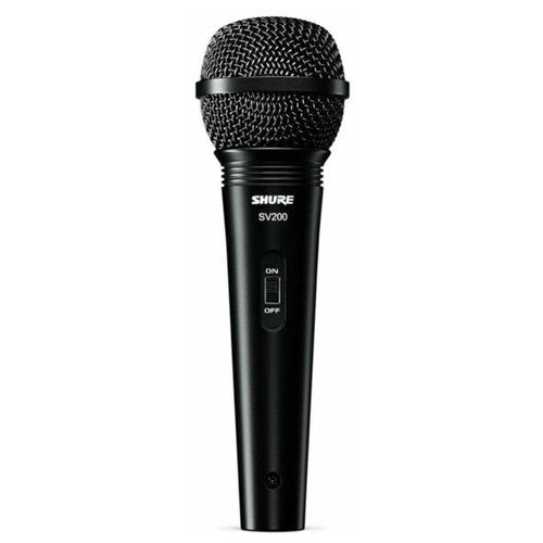 Microfono a filo Shure Sv200A Black Black