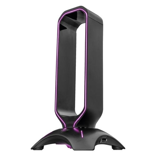 Supporto cuffie Trust 23647 GXT 265 Cintar Rgb Headset Stand Black