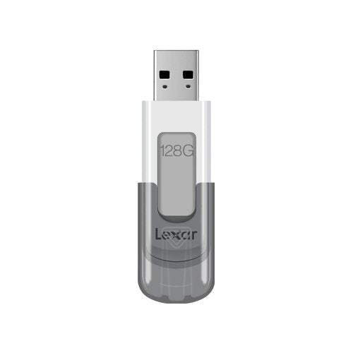 Chiavetta USB Lexar LJDV100128ABGY JUMPDRIVE V100 White e Silver White