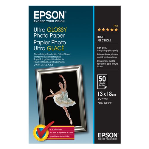 Carta fotografica Epson C13S041944 Ultra Glossy Photo Paper