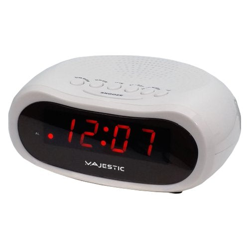 New Majestic SVE-232 Sveglia digitale Bianco