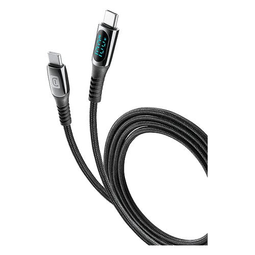 Cavo USB C Cellular Line USBDATADISC2CTAB2K DISPLAY CABLE Black Black