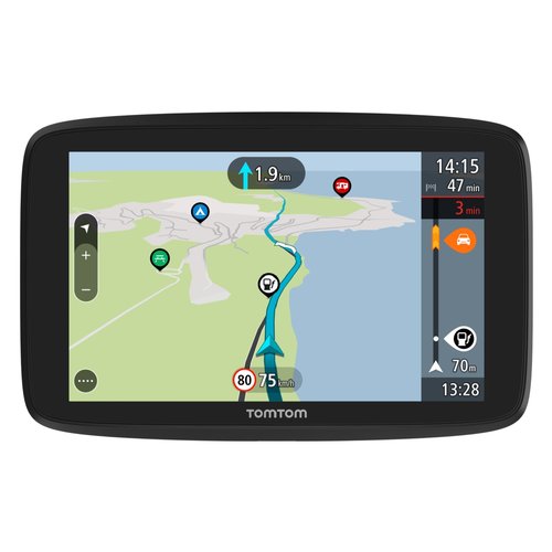 Navigatore GPS Tomtom 1PN6 002 20 GO Camper Tour Wifi Black e Grey Bla