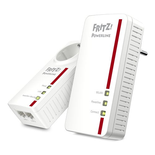 FRITZ!Powerline 1260 WLAN Set 1200 Mbit/s Collegamento ethernet LAN Wi-Fi Bianco 2 pz