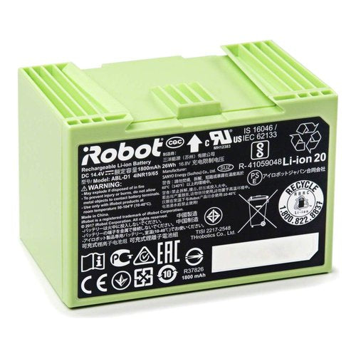 Batteria aspirapolvere iRobot 4624864 800 Mah Li Ion Verde Verde