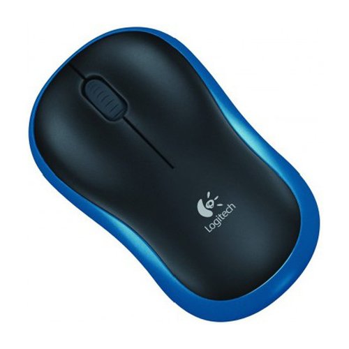 Mouse Logitech 910 002236 M SERIES M185 Wireless Nero e Blu Nero e Blu