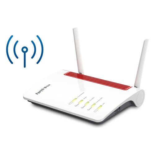 FRITZ!Box 6850 LTE router wireless Gigabit Ethernet Dual-band (2.4 GHz/5 GHz) 4G Bianco