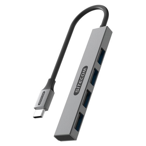 HUB Sitecom CN 5001 USB C to USB A Nano Grey Grey