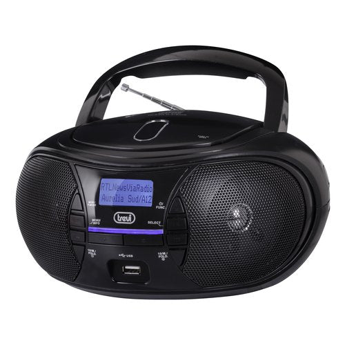 Trevi CMP 581 Digitale DAB+, FM Nero Riproduzione MP3