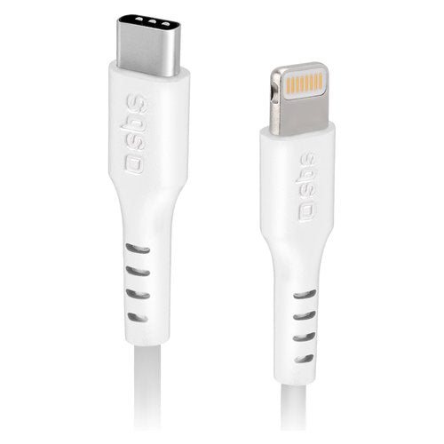 Cavo Lightning Sbs TECABLELIGTC2W CHARGING DATA CABLE White White