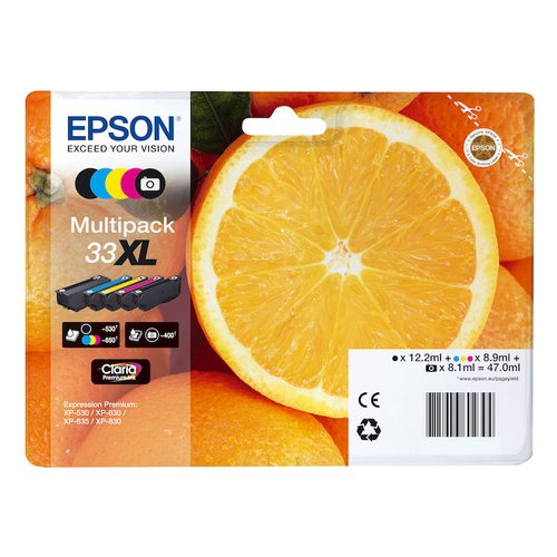 Set cartucce stampante Epson T33574021 Multipack 33 Xl