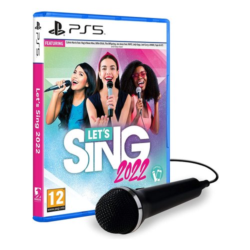 Videogioco Ravenscourt 1068790 PLAYSTATION 5 Let'S Sing 2022 (+Microph