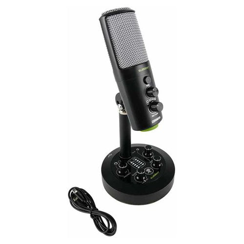 Microfono USB Mackie ELEMENT SERIES Em Chromium Black Black