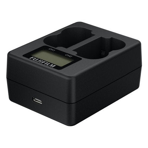 Caricabatterie Fujifilm Bc W235 Dual Battery Charger Black Black