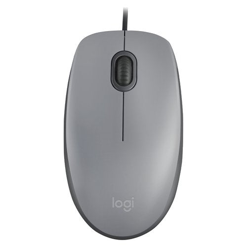 Mouse Logitech 910 006760 M SERIES M110 Silent Wired Grey Grey