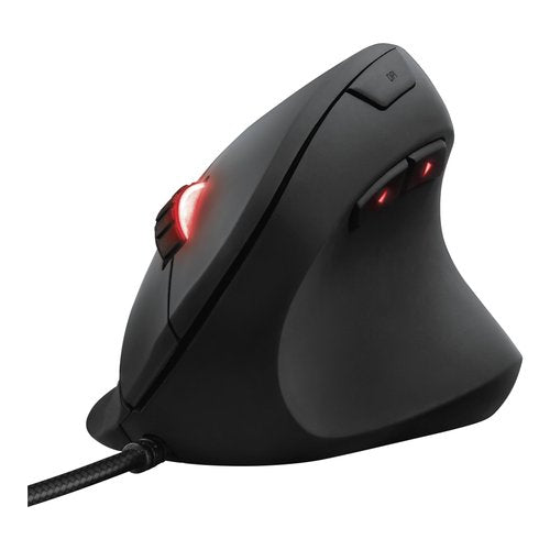 Mouse Trust 22991 GXT 144 Rexx Wired Black Black