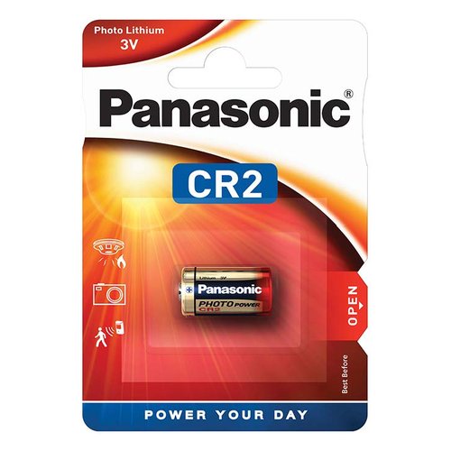 Batteria CR2 Panasonic CR 2L 1BP