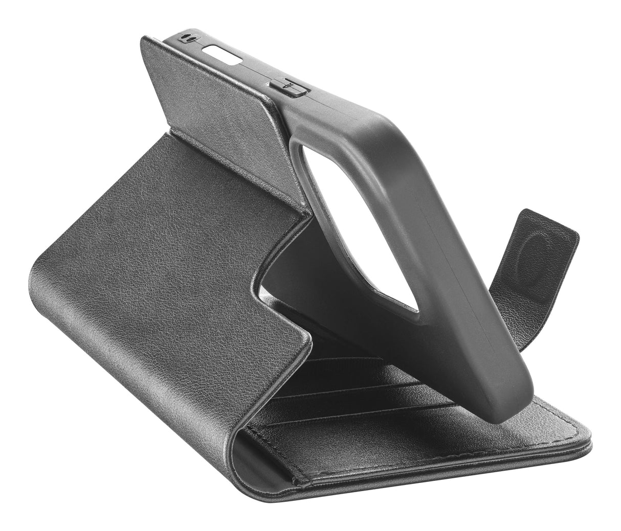 Cellularline Book Agenda - iPhone 16 Pro Max Custodia a libro effetto pelle con chiusura magnetica