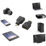 Techly Adattatore HDMI a micro HDMI tipo D F/M (IADAP HDMI-MD)
