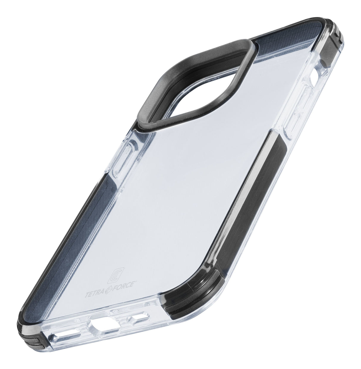 Cellularline Tetra Force Strong Guard - iPhone 13 Custodia flessibile ultra-protettiva, anti-shock con tecnologia antibatterica Microban® integrata