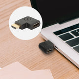 Techly Adattatore HDMI Maschio / Femmina Angolato 90° (IADAP HDMI-R)