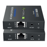Techly IDATA EXT-565 moltiplicatore AV Trasmettitore e ricevitore AV Nero