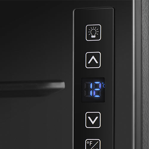 Hisense RW12D4NWG0 cantina vino Cantinetta vino con compressore Libera installazione Nero 30 bottiglia/bottiglie