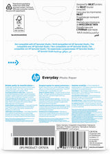 HP Carta fotografica Everyday, lucida, 200 g/m2, 10" x 15" (101 x 152 mm), 100 fogli