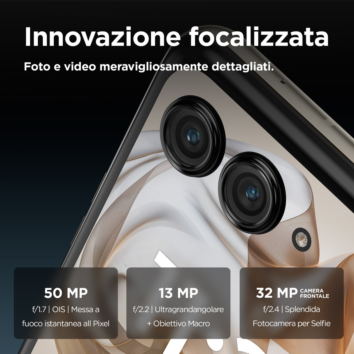 Motorola razr 50 17,5 cm (6.9") Doppia SIM Android 14 5G USB tipo-C 8 GB 256 GB 4200 mAh Sabbia