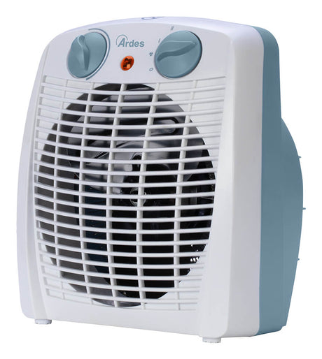 Ardes AR4F16 stufetta elettrica Interno Grigio, Bianco 2000 W Riscaldatore ambiente elettrico con ventilatore