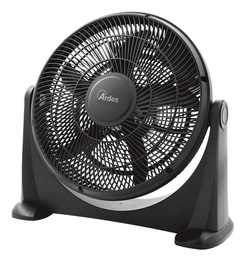 Ardes Ventilatore da terra ciclonico ad alta velocità diametro 45 cm, 5 pale