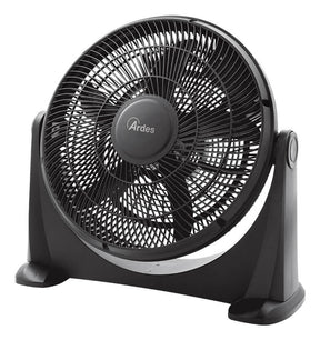 Ardes Ventilatore da terra ciclonico ad alta velocità diametro 45 cm, 5 pale