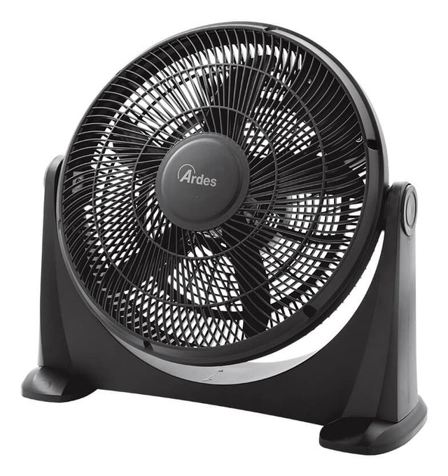 Ardes Ventilatore da terra ciclonico ad alta velocità diametro 45 cm, 5 pale