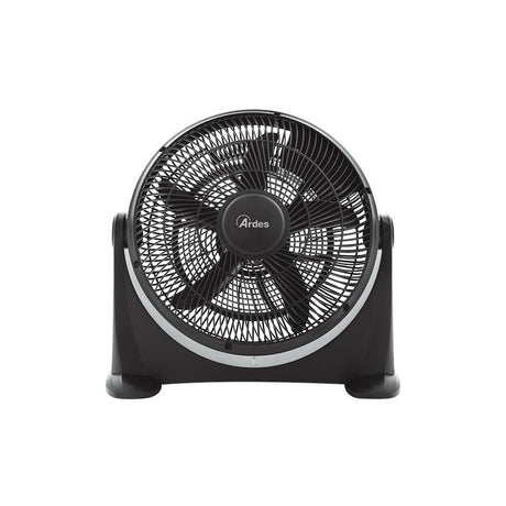 Ardes Ventilatore da terra ciclonico ad alta velocità diametro 45 cm, 5 pale