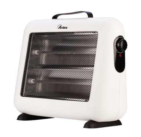 Ardes AR444 stufetta elettrica Interno Bianco 800 W Riscaldatore di ambienti elettrico al quarzo